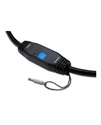 Kabel HDMI V1.3 Typ A M/M HQ ze wzmacniaczem 40m, FullHD(1080p), 3D, GOLD