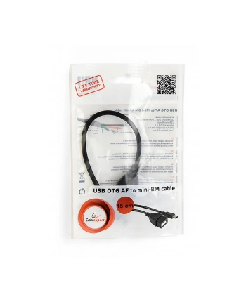 Kabel OTG USB Mini BM -> USB AF 15cm nr 1