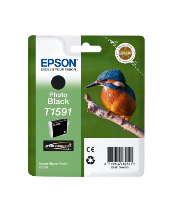 Tusz EPSON T1591 BLACK  17ml do Stylus Photo R2000