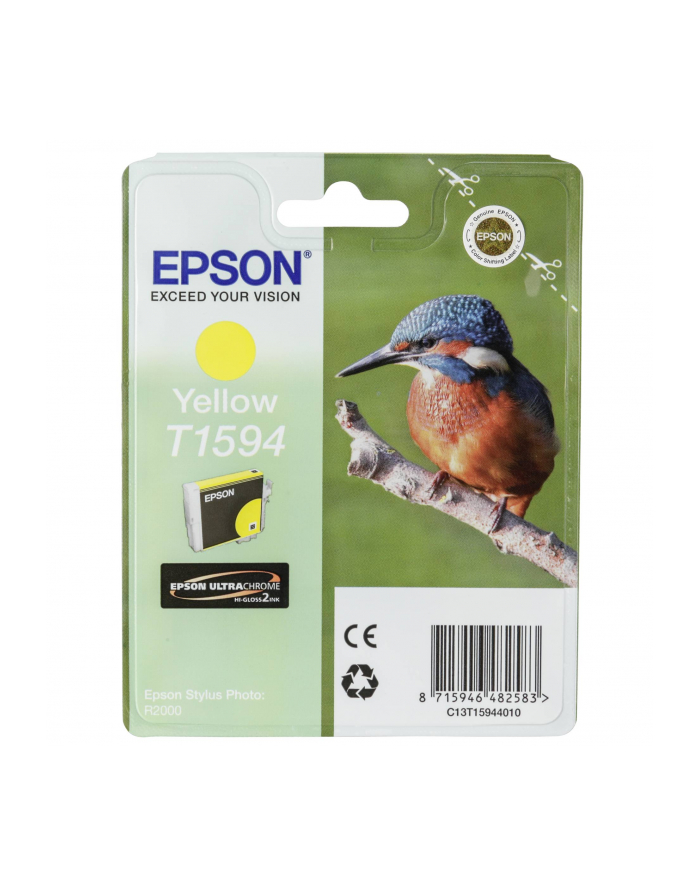 Tusz EPSON T1594 YELLOW  17ml do Stylus Photo R2000 główny