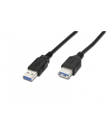 Przedłużacz USB3.0 SuperSpeed, USB A wtyk / USB A gniazdo, Cu AWG 28, 2x ekranowane, dł. 3.0m