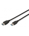 Przedłużacz USB3.0 SuperSpeed, USB A wtyk / USB A gniazdo, Cu AWG 28, 2x ekranowane, dł. 1.8m - nr 11