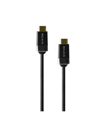 Kabel HDMI A-M high speed złote st. 2m