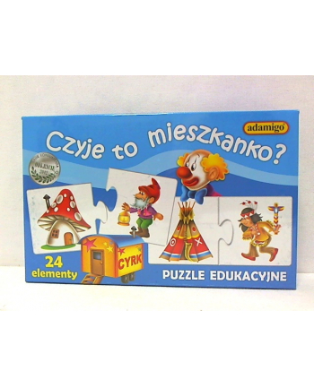 ADAMIGO Ukł. Puzzle Czyje to mieszkanko?