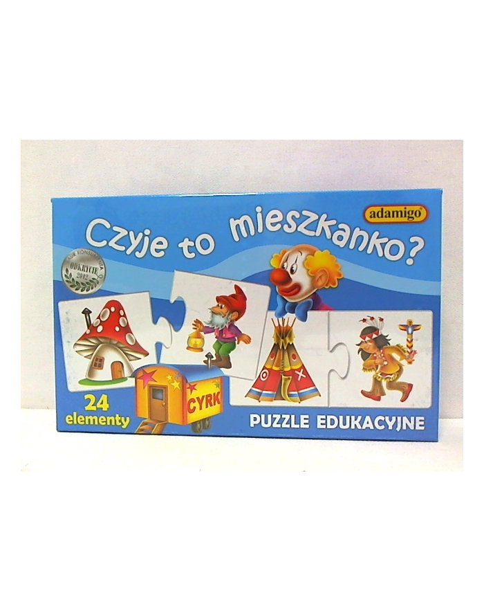 ADAMIGO Ukł. Puzzle Czyje to mieszkanko? główny