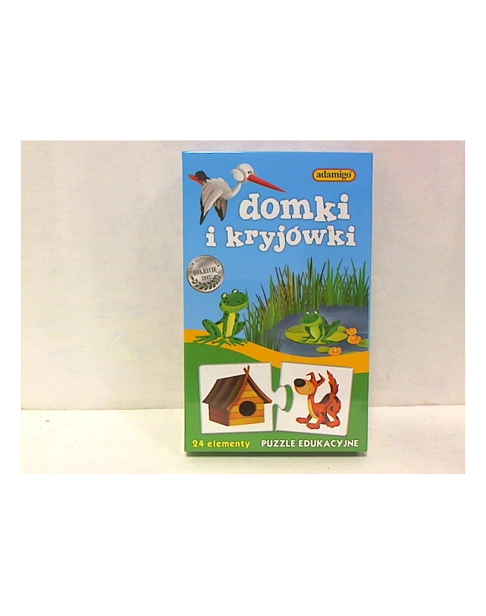 ADAMIGO Puzzle Eduk.  Domki i Kryjówki główny