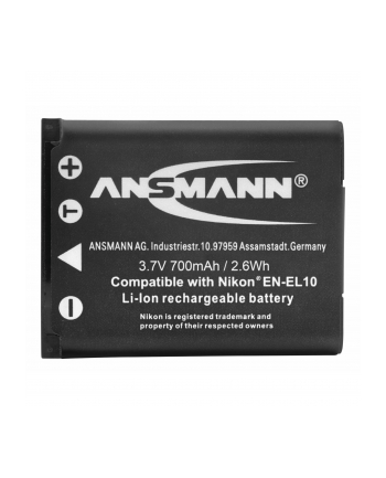 Akumulator ANSMANN A-Nik EN EL 10 nr 1