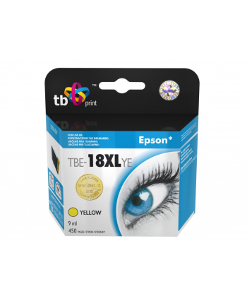 Tusz TB do Epson XP 302 YELLOW     TBE-18XLYE