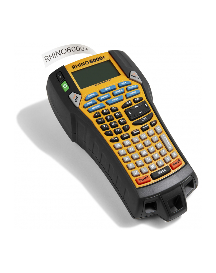 ETYKIETA RHINO WINYL 24mm CZARNY/ŹÓŁTY 1805431 główny