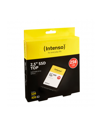 SSD DYSK WEWNĘTRZNY INTENSO 256GB SATA III 2.5” TOP