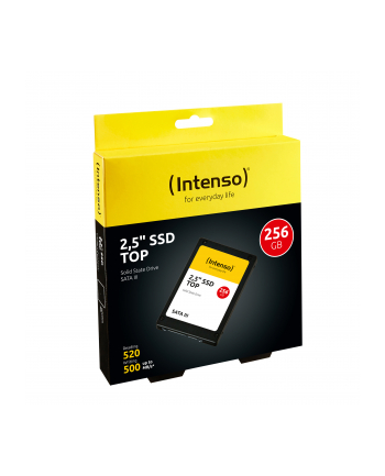 SSD DYSK WEWNĘTRZNY INTENSO 256GB SATA III 2.5” TOP
