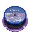 DVD+R DL Verbatim [ spindle 25 | 8,5GB | 8x |  MATT SILVER ] - nr 13