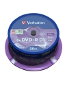 DVD+R DL Verbatim [ spindle 25 | 8,5GB | 8x |  MATT SILVER ] - nr 14