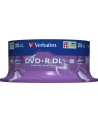 DVD+R DL Verbatim [ spindle 25 | 8,5GB | 8x |  MATT SILVER ] - nr 15