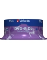 DVD+R DL Verbatim [ spindle 25 | 8,5GB | 8x |  MATT SILVER ] - nr 22
