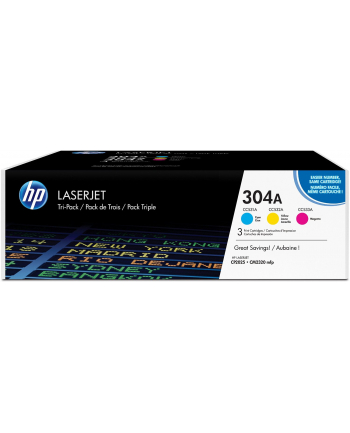 Toner HP 304A, do LJ, CYM 3-pak, CF372AM