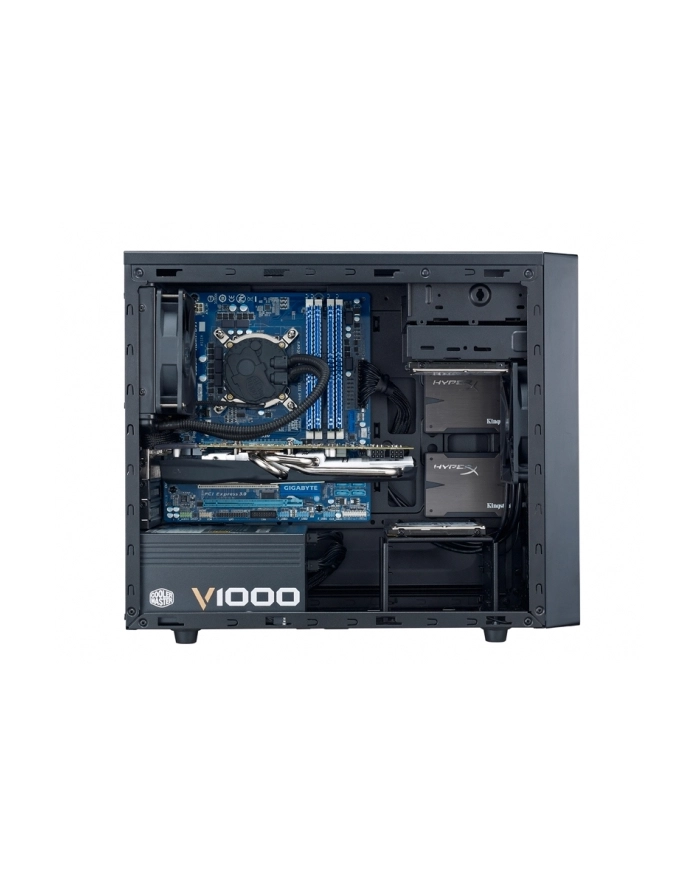 Obudowa COOLERMASTER N200, Mini Tower, czarna, USB 3.0, bez zasilacza główny