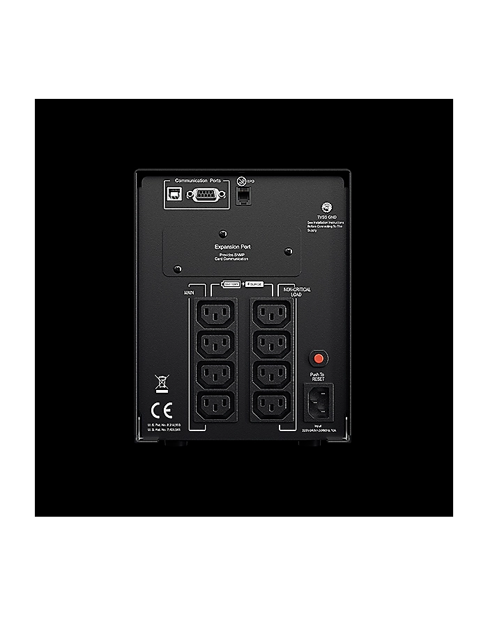 Zasilacz CyberPower Professional Tower LCD 1500VA / 1350W główny