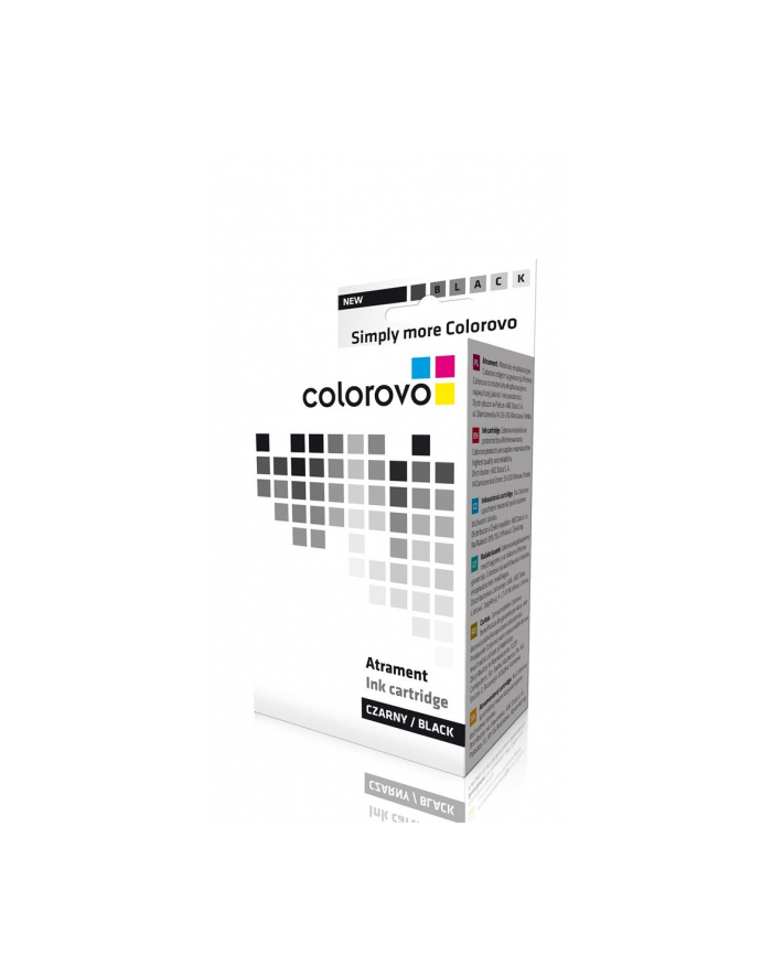 Atrament COLOROVO 655-BK | black | 21 ml | 710 str. | HP 655 (CZ109AE) główny