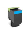 Lexmark 80x Cyan Toner Cartridge High Corporate (3K) for CX410de / CX410dte / CX410e / CX510de / CX510dhe / CX510dthe - nr 12