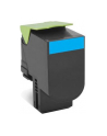 Lexmark 80x Cyan Toner Cartridge High Corporate (3K) for CX410de / CX410dte / CX410e / CX510de / CX510dhe / CX510dthe - nr 29