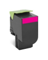 Lexmark 80x Magenta Toner Cartridge High Corporate (3K) for CX410de / CX410dte / CX410e / CX510de / CX510dhe / CX510dthe - nr 28