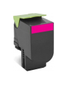 Lexmark 80x Magenta Toner Cartridge High Corporate (3K) for CX410de / CX410dte / CX410e / CX510de / CX510dhe / CX510dthe - nr 31
