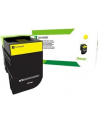 Lexmark 80x Yellow Toner Cartridge High Corporate (3K) for CX410de / CX410dte / CX410e / CX510de / CX510dhe / CX510dthe - nr 26