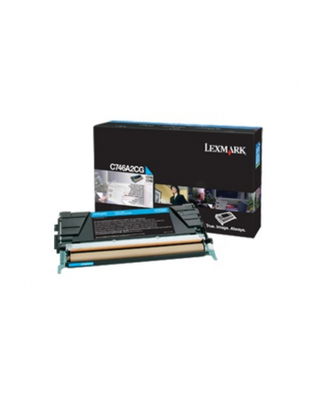 Lexmark C74x Cyan Corporate Toner Cartridge