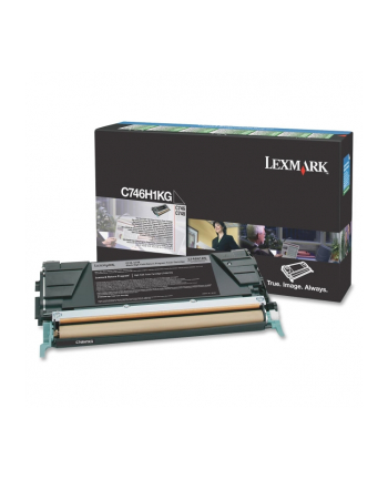 Lexmark C746, C748 Black Corporate Toner Cartridge (12K)