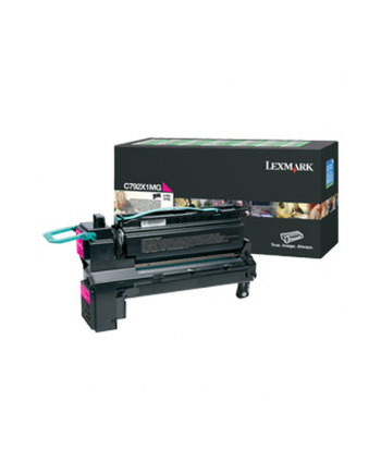 Lexmark C792 Magenta Extra High Yield Return Program Print Cartridge (20K) for C792de / C792de Gov HV / C792de Gov LV / C792dhe / C792dhe Gov LV / C792dte / C792e