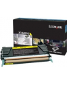 Lexmark x74x Yellow Corporate Toner Cartridge (7K) - nr 12