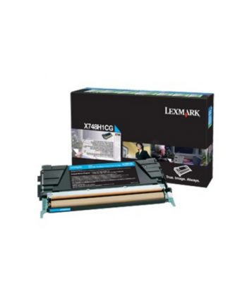 Lexmark  X748 Cyan Corporate Toner Cartridge (10K)