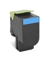 Lexmark 70x Cyan Toner Cartridge High Corporate (3k) for CS310, CS410, CS510 - nr 20