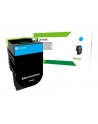 Lexmark 70x Cyan Toner Cartridge High Corporate (3k) for CS310, CS410, CS510 - nr 4