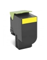 Lexmark 70x Yellow Toner Cartridge High Corporate (3k) for CS310, CS410, CS510 - nr 10