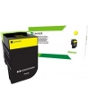 Lexmark 70x Yellow Toner Cartridge High Corporate (3k) for CS310, CS410, CS510 - nr 20