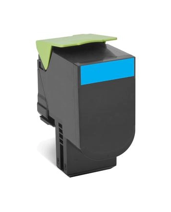 Lexmark 80x Cyan Toner Cartridge High Corporate (3K) for CX410de / CX410dte / CX410e / CX510de / CX510dhe / CX510dthe nr 2