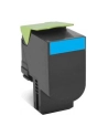 Lexmark 80x Cyan Toner Cartridge High Corporate (3K) for CX410de / CX410dte / CX410e / CX510de / CX510dhe / CX510dthe - nr 18