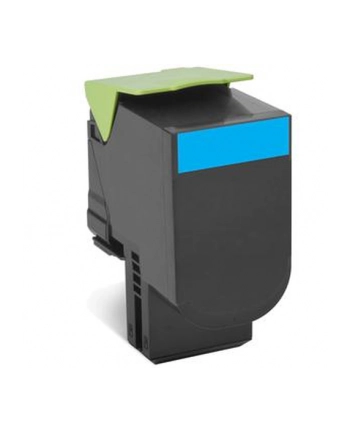 Lexmark 80x Cyan Toner Cartridge High Corporate (3K) for CX410de / CX410dte / CX410e / CX510de / CX510dhe / CX510dthe nr 1
