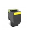 Lexmark 80x Yellow Toner Cartridge High Corporate (3K) for CX410de / CX410dte / CX410e / CX510de / CX510dhe / CX510dthe - nr 1