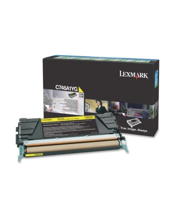 Lexmark C746, C748 Yellow Corporate Toner Cartridge (7K) nr 1