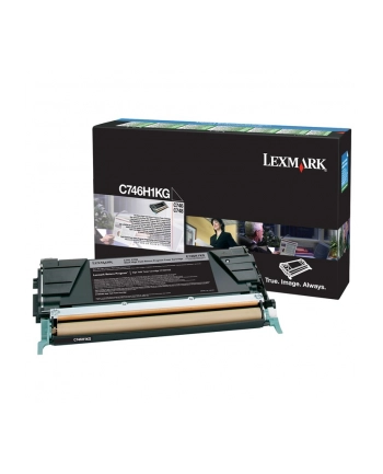 Lexmark C746, C748 Black Corporate Toner Cartridge (12K)