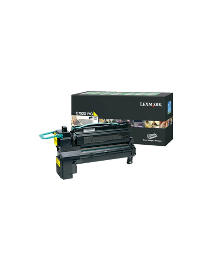 Lexmark C792 Yellow Extra High Yield Return Program Print Cartridge (20K) for C792de / C792de Gov HV / C792de Gov LV / C792dhe / C792dhe Gov LV / C792dte / C792e główny