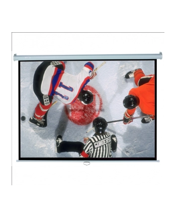Elite Screens M106XWH Manual Pull-down Projection Screen / 106'' Diagonal/ 16:9/ 132,1x234,7cm/ White Housing nr 1