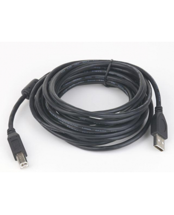 KABEL USB 2.0 AM-BM EKRAN + FERRYT 3M (34535)