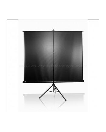 Elite Screens T120UWH Tripod Pull Up Screen 120''/ 59'' X 105'' /1:1 HDTV Black Case