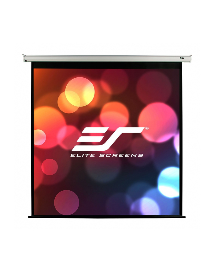 Elite Screens VMAX99XWS2 Electric Screen 99'' 1:1 / Diagonal 251.5cm, W 177.8cm x H 177.8cm / White case / 160° view angle / MaxWhite material / Gain 1.1 / IR remote controlinstallation / 160 Degrees viewing angle / Infrared remote control główny