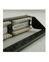 Netrack patchpanel 19'' 24-porty kat.6 UTP LSA z półką - nr 2