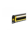 Netrack patchpanel 19'' 24-porty kat.6 UTP LSA z półką - nr 5